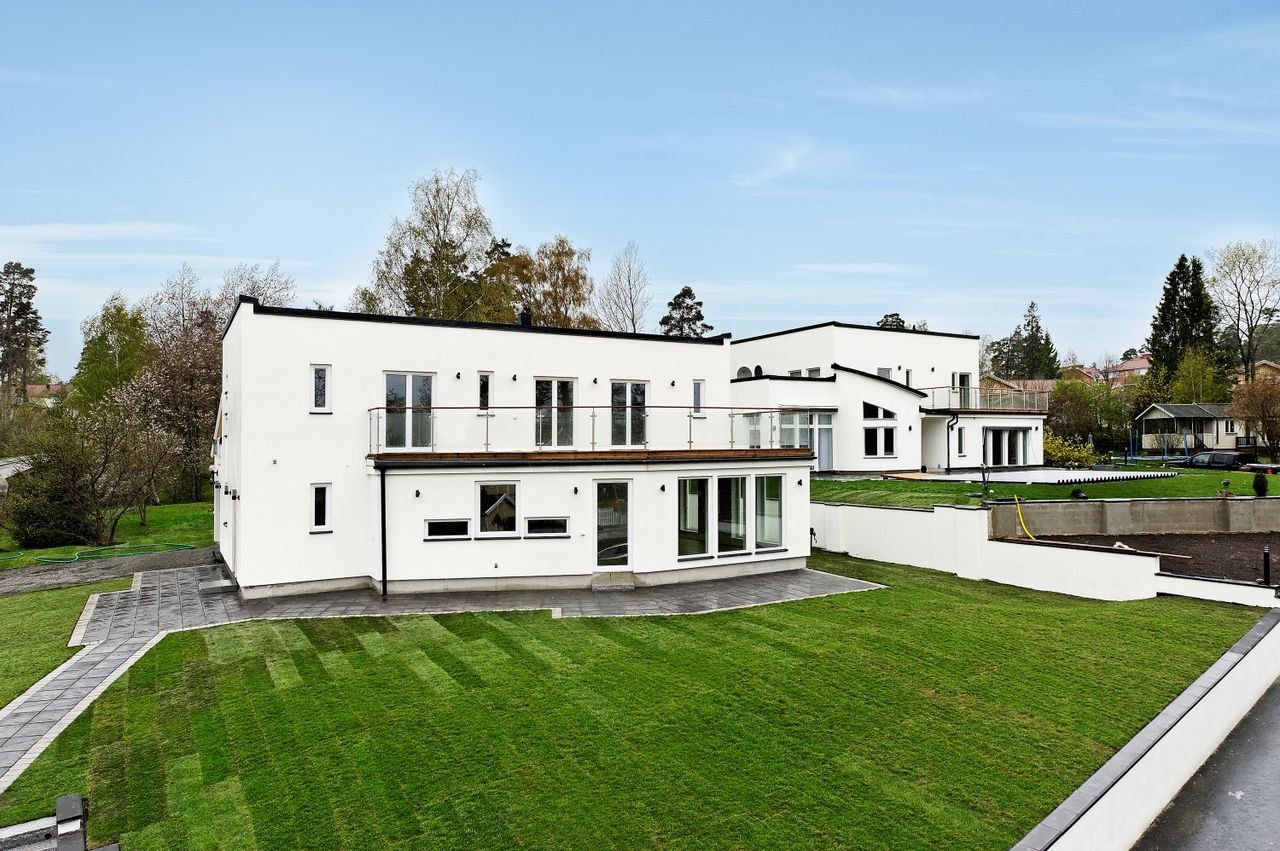 Modern villa byggt av NZ Hus